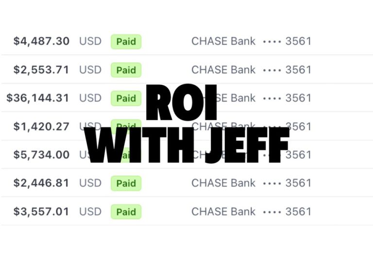 Jeffrey Miller – ROI with Jeff 2025