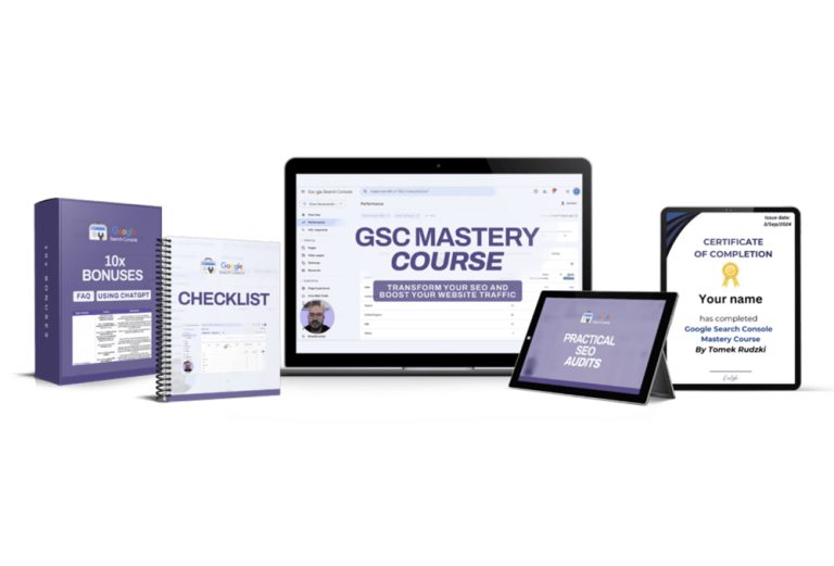 Tomek Rudzki – GSC Mastery Course