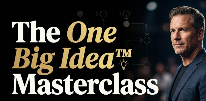 Jon Brosio – One Big Idea Masterclass
